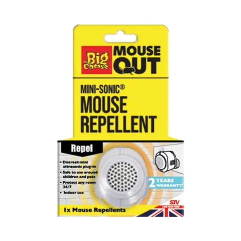 Big Cheese Anti Mouse Mini Sonic Repeller