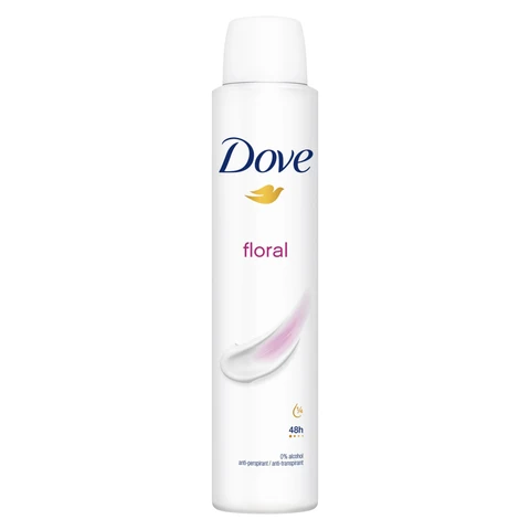 Dove  Anti-perspirant Deodorant Spray Floral 200ml
