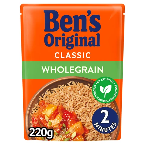 Ben's Original Wholegrain Rice 220g