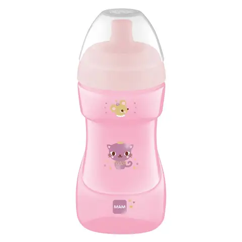 MAM Sports Cup 12+ Months 330ml  Pink