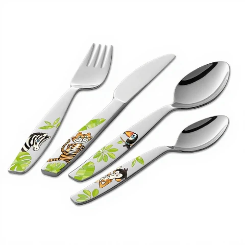 Zwilling Jungle Kinderbesteck-Set 4-teilig