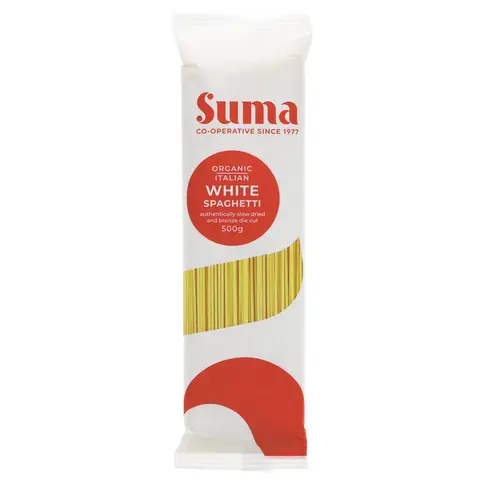 Suma Organic White Spaghetti Pasta 500g