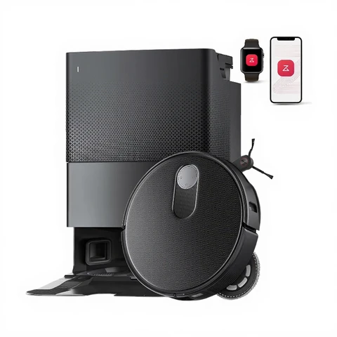 Roborock Robot VC Qrevo Slim Black, QRSM52-00, 8.01.1120