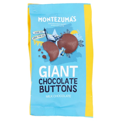 Montezuma's Giant Milk Chocolate Buttons 120g