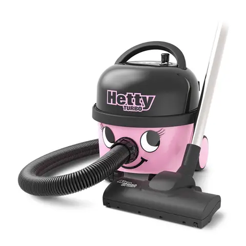 NUMATIC Hetty Compact 160 Cylinder Vacuum Cleaner - Pink， HET160T