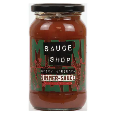 Sauce Shop Spicy Marinara Simmer Sauce 360g