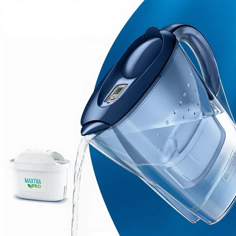 Brita Marella Water Filter Blue 2.4 L + 12*Maxtra Pro