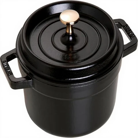 Staub Cocotte Gusseisen-Schmortopf mit Deckel – 20 cm – 2,2 L