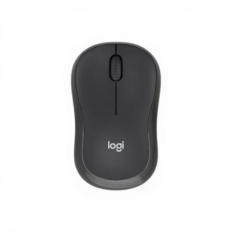 Logitech Maus M240 – kabellos, geräuscharm, schwarz