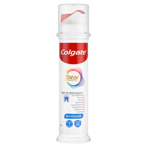 Colgate Total Teeth Whitening Toothpaste 100ml Pump