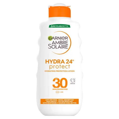 Garnier Ambre Solaire Hydra 24 Hour Protect Hydrating Protection Lotion SPF30 200ml