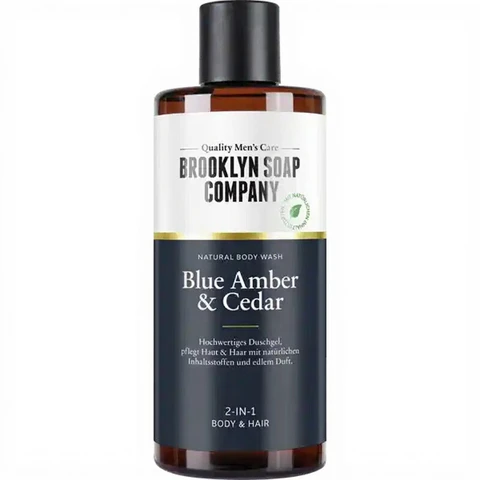 Brooklyn Soap Company Duschgel Blue Amber & Cedar 300 ml