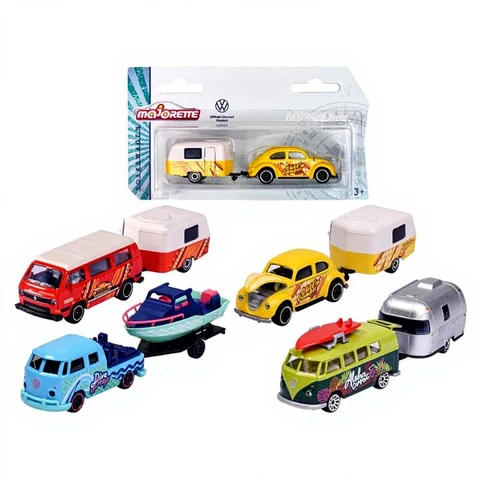 Majorette VW Originals mit Anhänger Sortiment