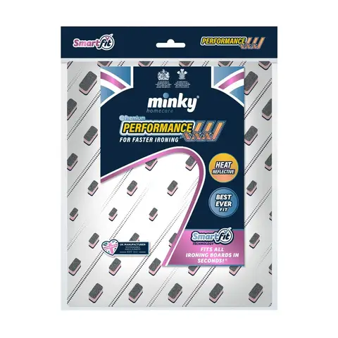 Minky Smartfit™ Performance Ironing Board Cover 125 x 45 cm