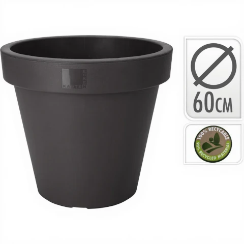 Pot de fleurs rond Ek série 60 cm