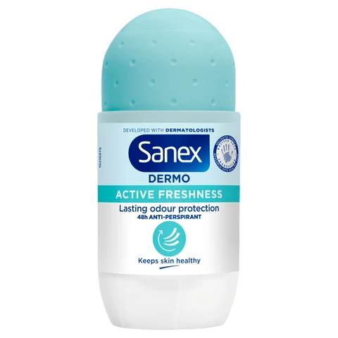 Sanex Dermo Active Freshness Antiperspirant Deodorant Roll-On 50ml