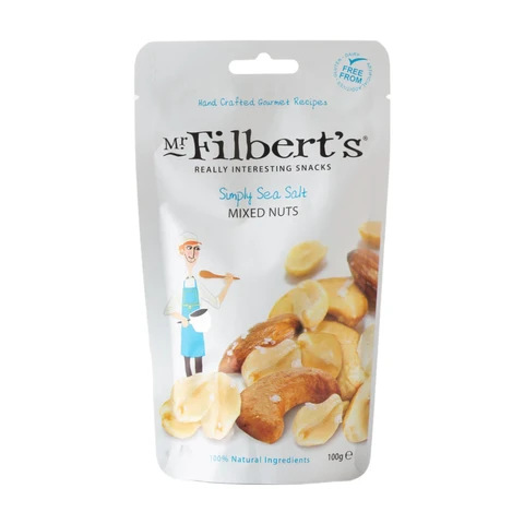 Mr Filbert's Simply Sea Salt Mixed Nuts 100g