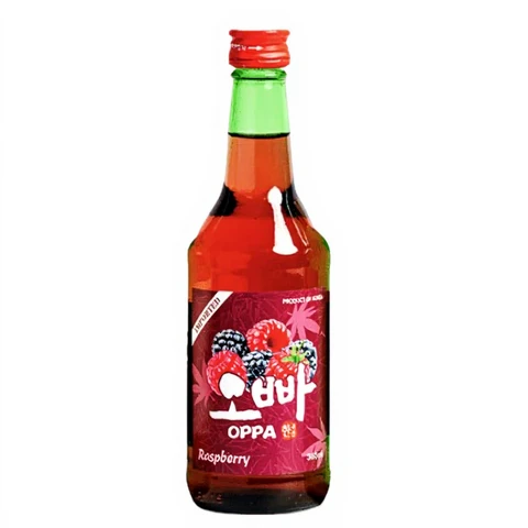 Oppa Soju Frambozensmaak 360ml, 12%