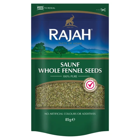 RAJAH Spices Saunf Fennel Seeds 85G