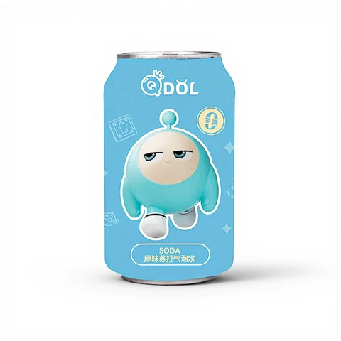 Qdol Eau pétillante saveur originale - 330 ml