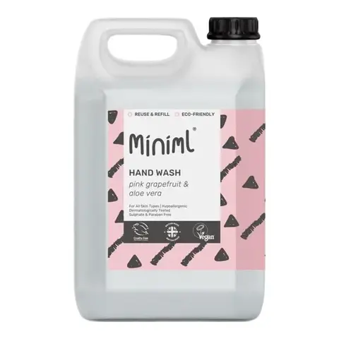 Miniml Hand Wash Pink Grapefruit 5L