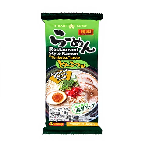 Hikari Miso Restaurant-Stil Ramen Tonkotsu Geschmack 186 g