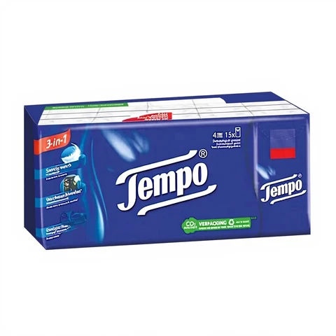 TEMPO Classic Papiertücher 15 Pack x 10 Stück