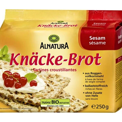 Alnatura Bio Knäckebrot Sesam 250 g