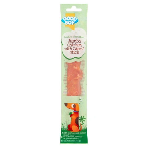 Good Boy Jumbo Chicken with Carrot Stick 100g