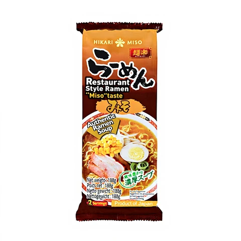 Hikari Miso Restaurant-Stil Ramen Miso Geschmack 188g