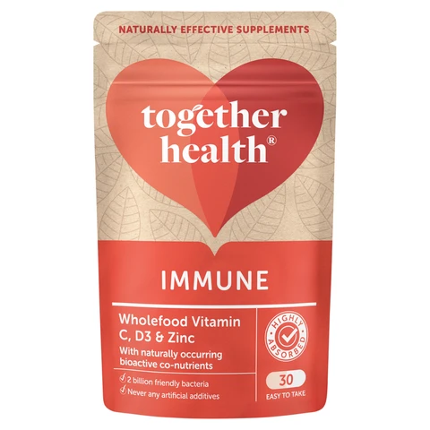 Together Health Wholefood Vitamin Immune Capsules - 30 Capsules