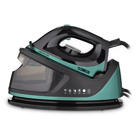 Tower Ceraglide Steam Generator 1.2L 2700W Teal and Black T22023TL