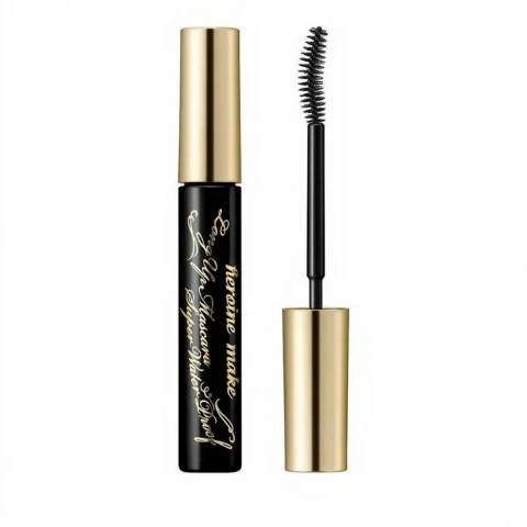 kiss me Kiss me Heroine Make Long Up Mascara Super Wasserfest - 01 Jet Black Slim 01 Obsidian Schwarz