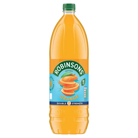 Robinsons Double Concentrate Orange Squash No Added Sugar 1.75L