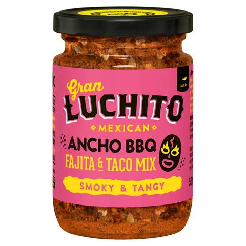 Gran Luchito Mexican Ancho BBQ Fajita & Taco Mix 52g