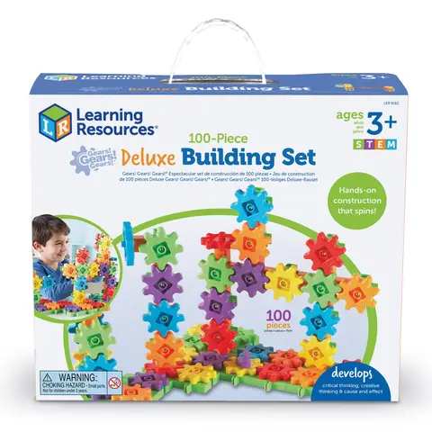Learning Resources Gears! Gears! Gears! Deluxe Building Set