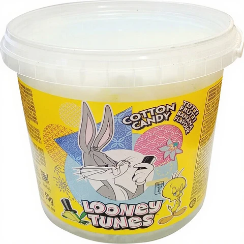 LOONEY Tunes Zuckerwatte Tutti Frutti 50g