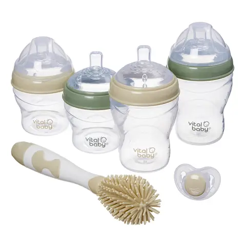 Vital Baby Nurture Breast Like Starter Set Clear 0+ Months