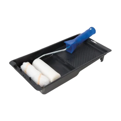 Silverline Mini Roller & Tray Set
