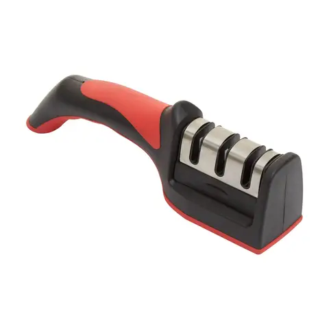 Maison by Premier Red and Black Knife Sharpener