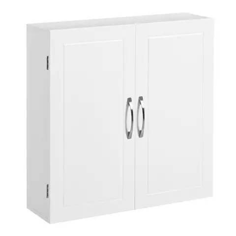 Vasagle Wall Storage Cabinet White