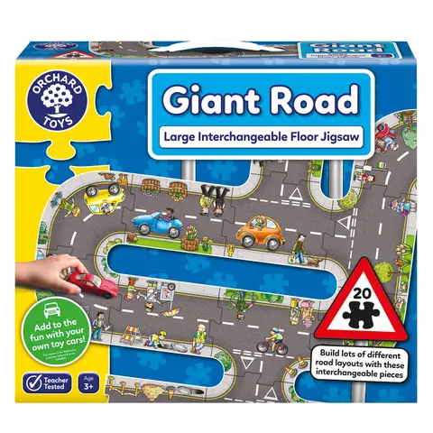Orchard Toys 20 Piece Giant Road Jigsaw Puzzle