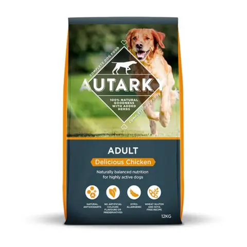 Autarky Adult Delicious Chicken Dry Dog Food - 12kg