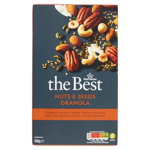 Morrisons The Best Nut & Seed Granola 500g