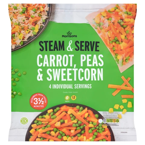 Morrisons Carrot, Pea & Corn 640g