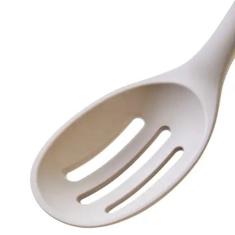 Maison by Premier Stone Grey Silicone Head Slotted Spoon