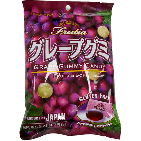 KASUGAI Grape Gummy 107g