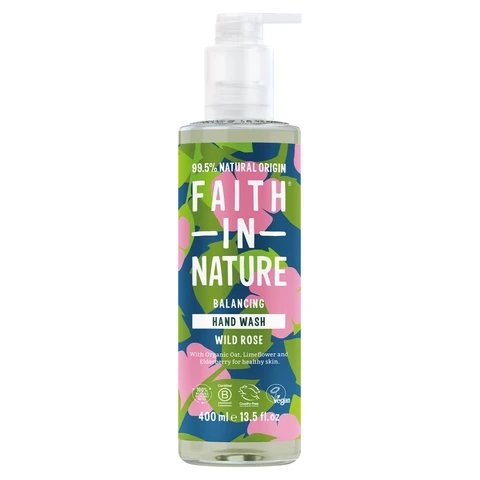 Faith In Nature Wild Rose Hand Wash 400ml