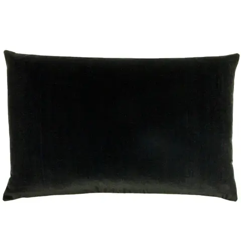 Furn Cushion Contra Rectangle Black 40x60cm