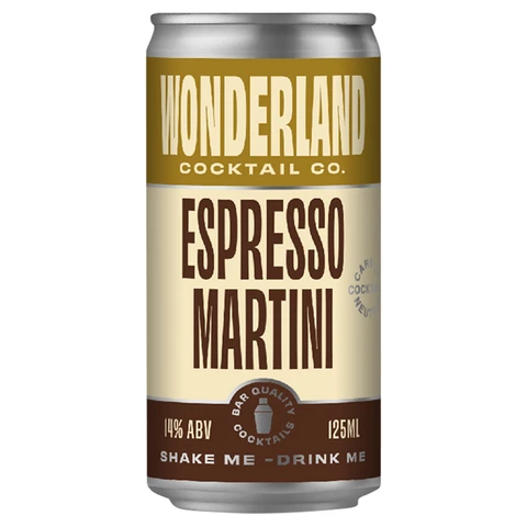 BrewDog Wonderland Cocktail Co. Espresso Martini 125ml